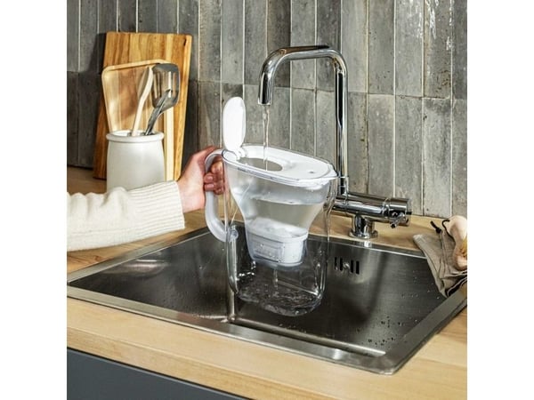Brita Style Essential, Krukke, 2,4 l, Gjennomsiktig, Hvit