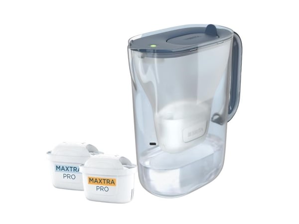 Brita Style Essential, Krukke, 2,4 l, Blå, Gjennomsiktig