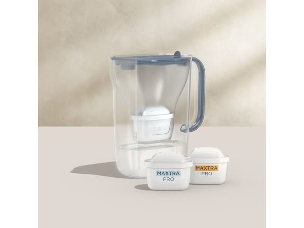 Brita Style Essential, Krukke, 2,4 l, Blå, Gjennomsiktig