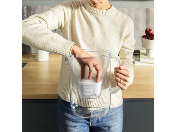 Brita Style Essential, Krukke, 2,4 l, Blå, Gjennomsiktig