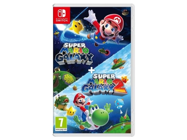 Nintendo Super Mario Galaxy + Super Mario Galaxy 2 ( Switch), Nintendo Switch, Multiplayer-läget, (Alla), Fysiskt medium
