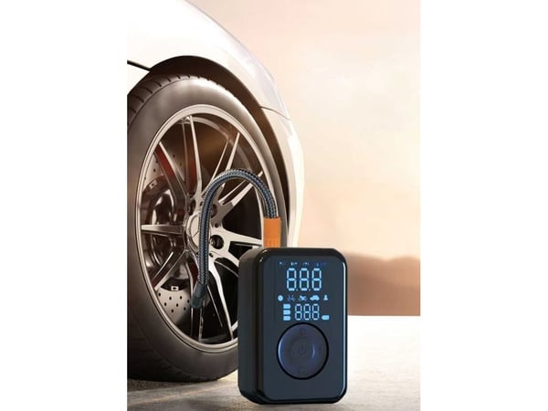PATONA 4223, Cykel, Bil, Uppblåsbar utrustning, 10,3 Bar, 45 l/min, Svart, 0 - 1,5 psi, USB Type-C