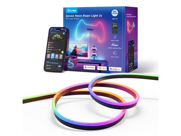 Govee Neon Rope Light 2 - 4 Meter - Black