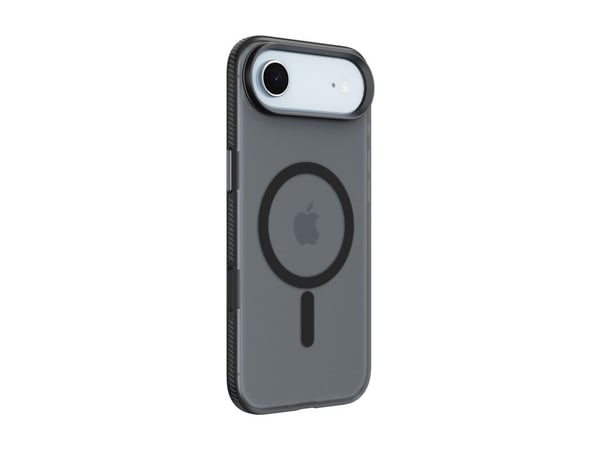 Belkin SheerForce Grip Series - Baksidedeksel for mobiltelefon - MagSafe-samsvar - laget av resirkulerte materialer - svart - for Apple iPhone Air