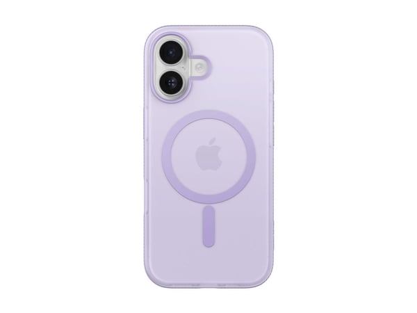 Belkin SheerForce Grip Series - Baksidedeksel for mobiltelefon - MagSafe-samsvar - laget av resirkulerte materialer - lavandel - for Apple iPhone 17