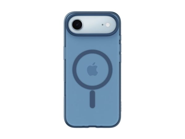 Belkin SheerForce Grip Series - Baksidedeksel for mobiltelefon - MagSafe-samsvar - laget av resirkulerte materialer - marineblå - for Apple iPhone Air