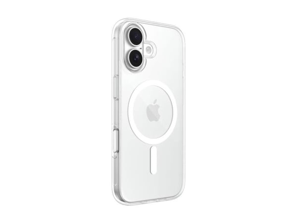 Belkin SheerForce Clear Series - Baksidedeksel for mobiltelefon - MagSafe-samsvar - laget av resirkulerte materialer - blank - for Apple iPhone 17