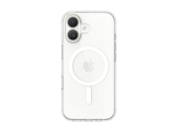Belkin SheerForce Clear Series - Baksidedeksel for mobiltelefon - MagSafe-samsvar - laget av resirkulerte materialer - blank - for Apple iPhone 17