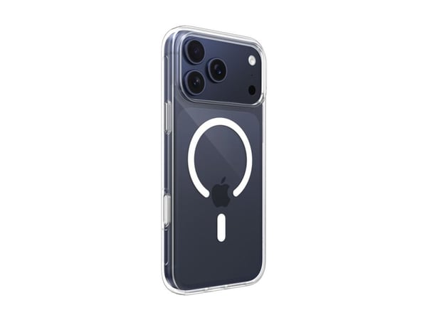 Belkin SheerForce Clear Series - Baksidedeksel for mobiltelefon - MagSafe-samsvar - laget av resirkulerte materialer - blank - for Apple iPhone 17 ...
