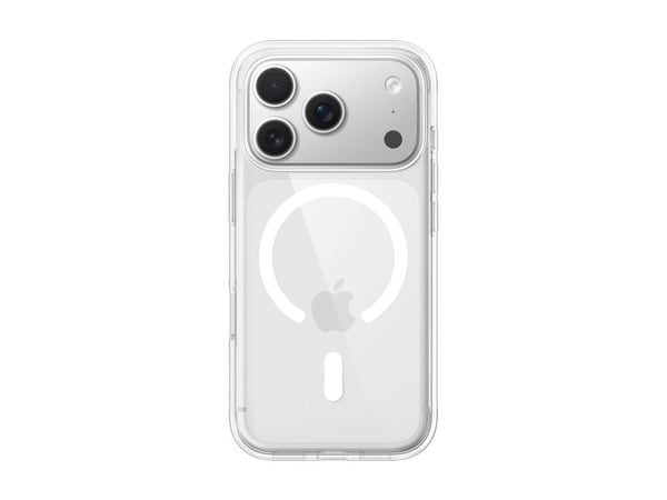 Belkin SheerForce Clear Series - Baksidedeksel for mobiltelefon - MagSafe-samsvar - laget av resirkulerte materialer - blank - for Apple iPhone 17 Pro