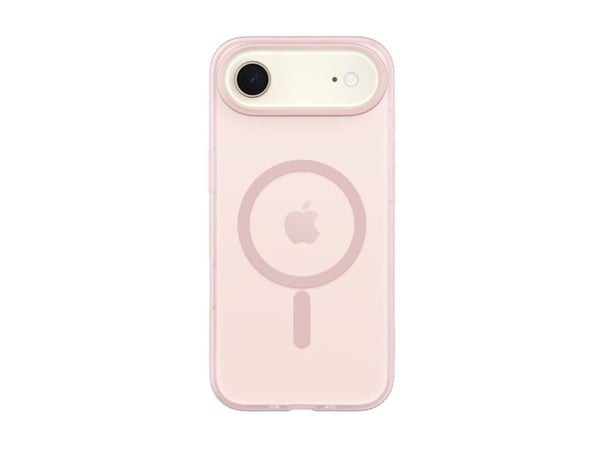 Belkin SheerForce Grip Series - Baksidedeksel for mobiltelefon - MagSafe-samsvar - laget av resirkulerte materialer - rosa - for Apple iPhone Air