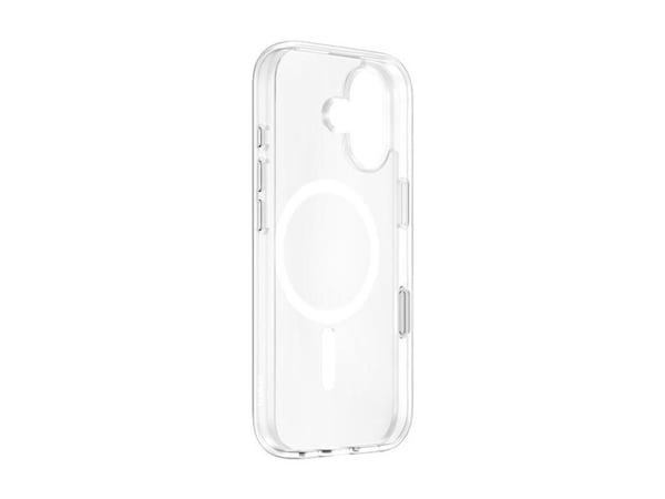 Belkin SheerForce Clear Series - Baksidedeksel for mobiltelefon - MagSafe-samsvar - laget av resirkulerte materialer - blank - for Apple iPhone 17