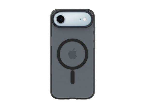 Belkin SheerForce Grip Series - Baksidedeksel for mobiltelefon - MagSafe-samsvar - laget av resirkulerte materialer - svart - for Apple iPhone Air