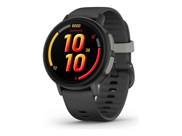 Garmin Bounce 2 - 43 mm - smart klocka med band - silikon - handledsstorlek: 115-180 mm - display 1.2" - 4 GB - ANT+/ANT, Bluetooth, Wi-Fi, LTE - 2...