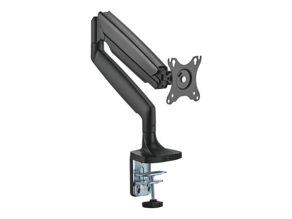 DELTACO - Monteringssett (leddarm) - for LCD-display / bøyd LCD-display - gas spring, up to 16 kg - svart - skjermstørrelse: 17"-45" - skrivebordsm...