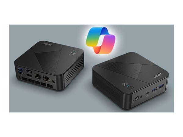 Acer Revo Box RB102-14H7U - Barebone - mini-PC 1 x Core Ultra 7 155H / upp till 4.8 GHz - RAM 32 GB - SSD 1.024 TB - Intel Arc Graphics - Gigabit E...