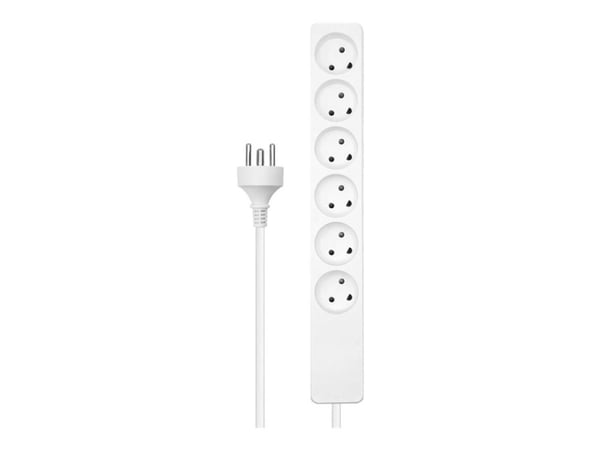 Microconnect MC-GRU0605DKW, 5 m, Sisätila, Tyyppi K, Tyyppi K, Suora, Valkoinen