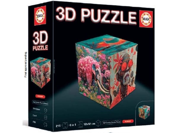 Educa 3D palapelikuutio Wonder