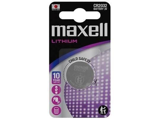 Litium, 3V (CR2032), 1-pk