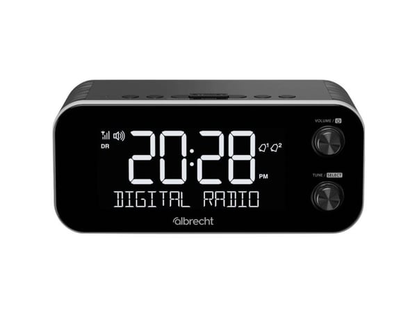 Albrecht DR 455 DAB+/UKW alarmklokke med ASA Albrecht DR 455 DAB+/UKW alarmklokke med ASA