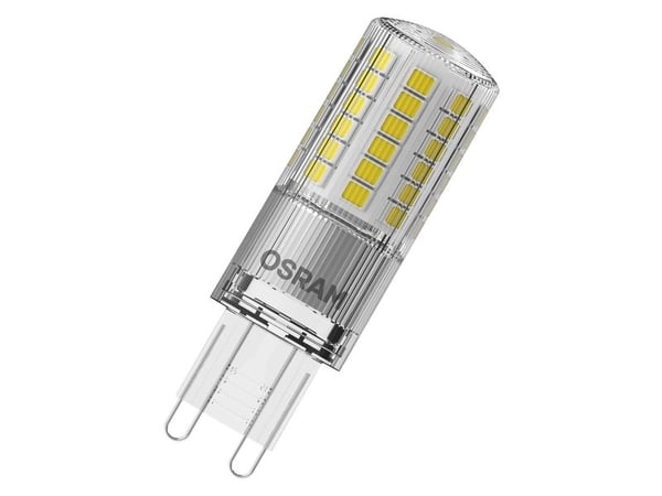OSRAM - LED-lamppu - muoto: PIN - kirkas viimeistely - G9 - 4,8 W (48 W vastaava) - luokka E - viileän valkoinen valo - 4000 K