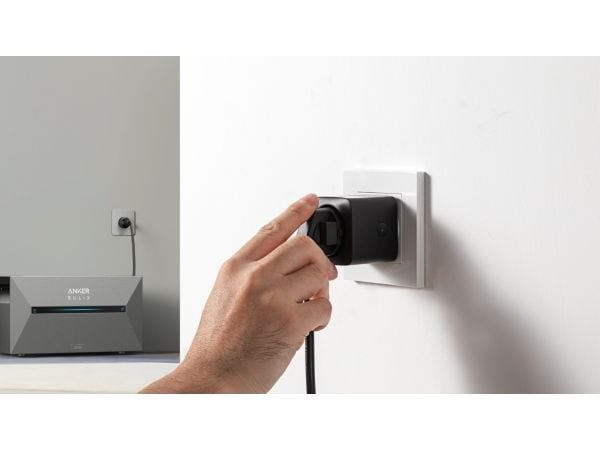 Anker SOLIX - Smartplugg - trådløs - Wi-Fi, Bluetooth