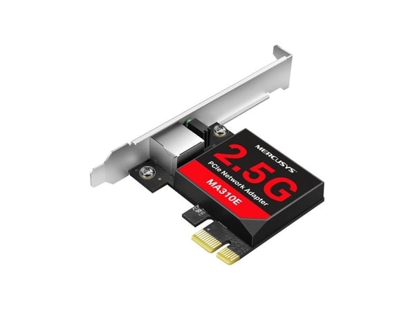 Mercusys MA310E, Intern, Koblet med ledninger (ikke trådløs), 2500 Mbit/s