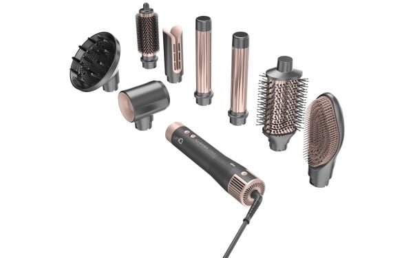 GA.MA Multistyler UniQ Vibrance, Multistyler, Airflow, Grå, Rosa, Turmalin, 1,8 m, 1500 W