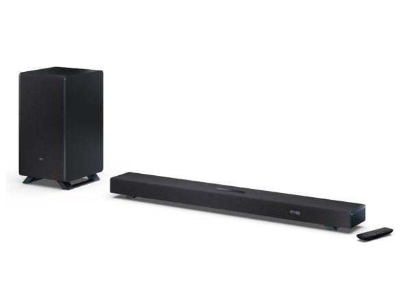 Sharp HT-SBW53121(BK), 3.1.2 kanaler, 182 W, DTS 5.1, DTS-HD, DTS:X, Dolby Atmos, Dolby Digital, Dolby Digital Plus, Dolby TrueHD, Anpassa, Spel, F...