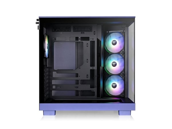 Thermaltake CA-11E-00MNWN-00, Midi Tower, PC, Blå, ATX, Micro ATX, Mini-ITX, SPCC, Herdet glass, Spilling