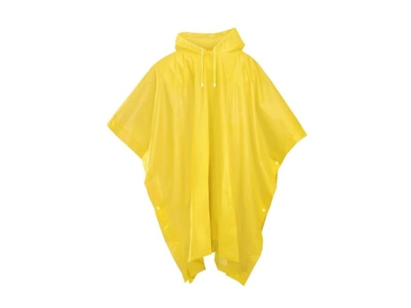 Hama 00178145, Rain jacket, Unisex, Voksen, Polyetylen-vinylacetat (PEVA), Gult