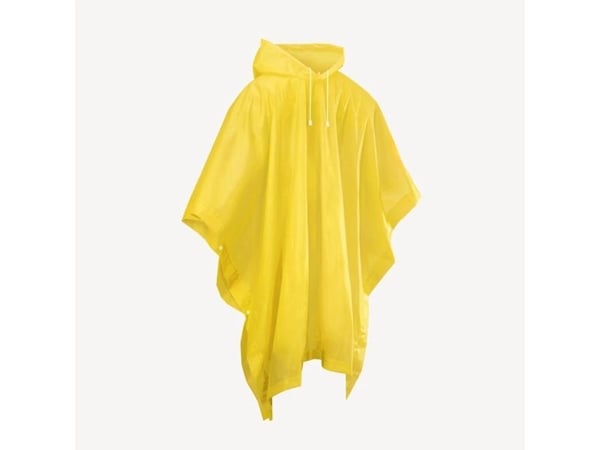 Hama 00178145, Rain jacket, Unisex, Voksen, Polyetylen-vinylacetat (PEVA), Gult