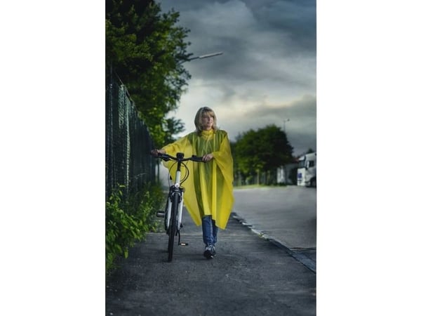 Hama 00178145, Rain jacket, Unisex, Voksen, Polyetylen-vinylacetat (PEVA), Gult