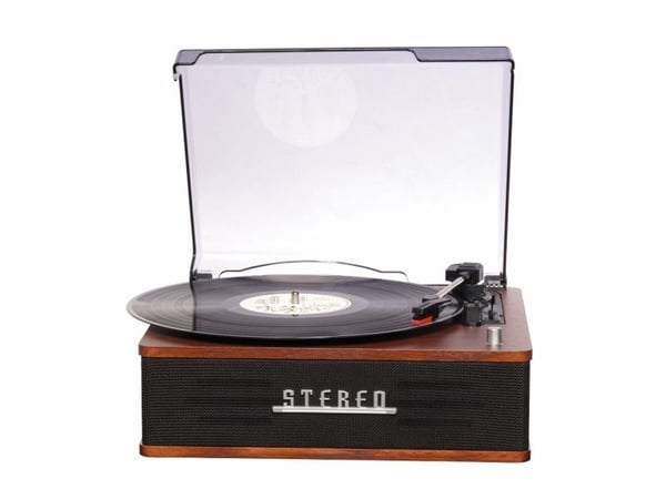 Denver VPB-262, Sort, Tre, 33 1/3,45,78 RPM, Rotasjon, 40 W, 230 V, 330 mm