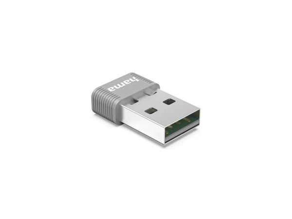Hama 00053315, Trådlös, USB, WLAN, Wi-Fi 6 (802.11ax), 900 Mbit/s, Grå