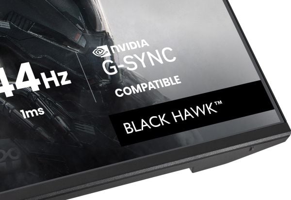 iiyama G-MASTER Black Hawk G2741QSU-B1 - LED-skjerm - gaming - 27" - 2560 x 1440 QHD @ 144 Hz - IPS - 350 cd/m² - 1500:1 - 1 ms - HDMI, DisplayPort...