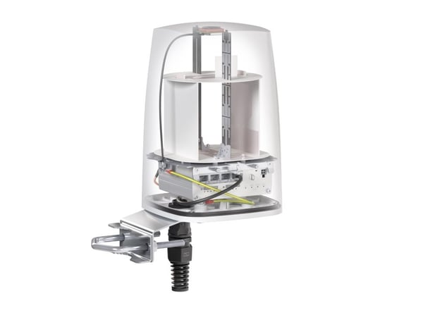 QuWireless QuSpot - Antenni - navigointi, mobiili, Wi-Fi, Bluetooth - 4 dBi (2,2 - 2,7 GHz), 6 dBi (2,4 - 2,5 GHz), 7 dBi (4,7 - 6 GHz), 2 dBi (694...
