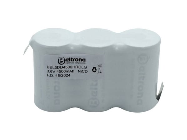Beltrona BEL3DD4500HRCLG spesialbatteri NiCd 3,6 V 4500 mAh (1 stk.)