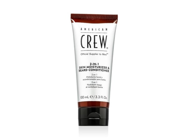 Ansikts- og skjeggkrem American Crew 2 i 1 Hudfuktighetskrem og skjeggbalsam, 100 ml