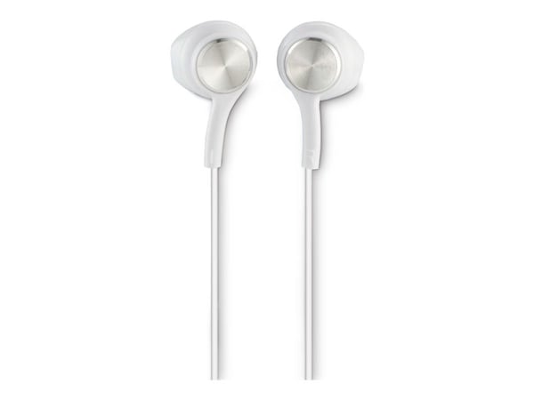 Hama Ocean II - Ørepropper med mikrofon - i øret - kablet - USB-C - hvit, sølv Hama Ocean II - Ørepropper med mikrofon - i øret - kablet - USB-C - hvit, sølv