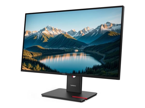 Lenovo ThinkVision T27Q-40, 68,6 cm (27"), 2560 x 1440 piksler, Wide Quad HD, LED, 6 ms, Sort