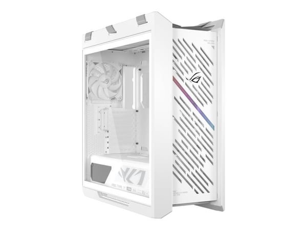 ASUS ROG Strix Helios II - White Edition - mid tower - utvidet ATX (E-ATX) - sidepanel med vindu (herdet glass) - ingen strømforsyning (ATX) - USB/lyd