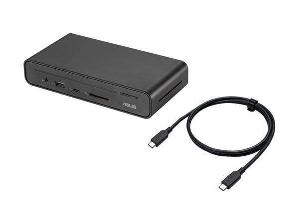 ASUS Dock DC301 - Triple Display USB-C Dock - recharges laptop max.90W