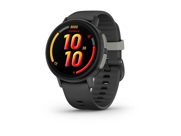 Garmin Bounce 2 - 43 mm - smartklokke med bånd - silikon - håndleddstørrelse: 115-180 mm - display 1.2" - 4 GB - ANT+/ANT, Bluetooth, Wi-Fi, LTE - ...