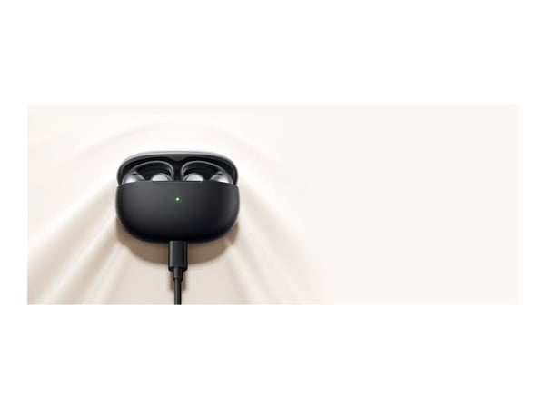 SHOKZ OpenDots ONE - True wireless-hodetelefoner med mikrofon - åpent øre - clip-on - Bluetooth - svart