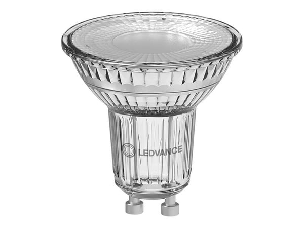 LEDVANCE PERFOMANCE - LED-pære for søkelys - form: PAR16 - GU10 - 4.3 W (ekvivalent 50 W) - klasse F - kjølilg hvitt lys - 4000 K