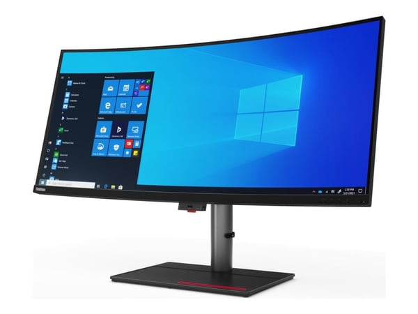 Lenovo ThinkVision P40w-20 - LED-skjerm - kurvet - 40" (39.7" synlig) - 5120 x 2160 WUHD @ 75 Hz - IPS - 300 cd/m² - 1000:1 - 4 ms - 2xThunderbolt ...