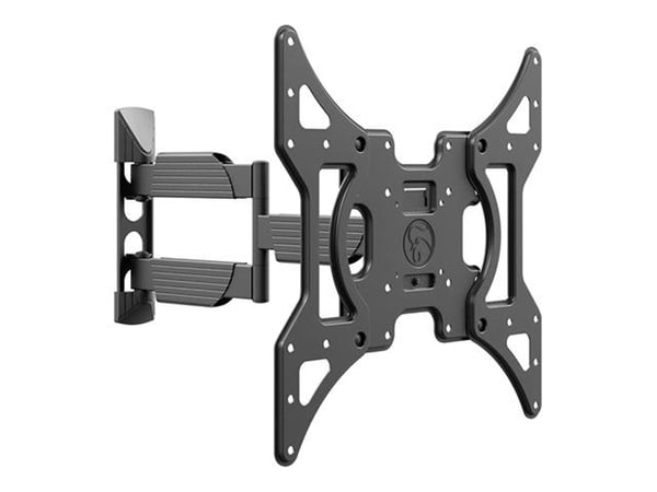 HAGOR BrackIT M - Monteringssett (veggmontering) - full bevegelse - for flatpanel - svart - skjermstørrelse: 43"-50"