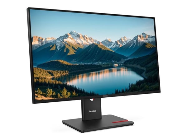 Lenovo ThinkVision T27Q-40, 68,6 cm (27"), 2560 x 1440 piksler, Wide Quad HD, LED, 6 ms, Sort