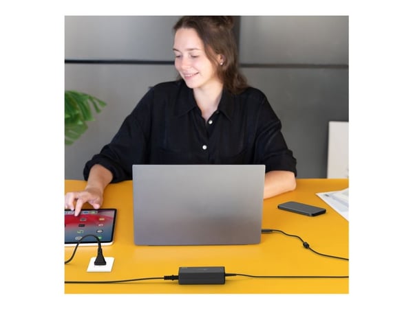j5create - Strömadapter - 65 Watt - 3.25 A - PD (24 pin USB-C) - svart
